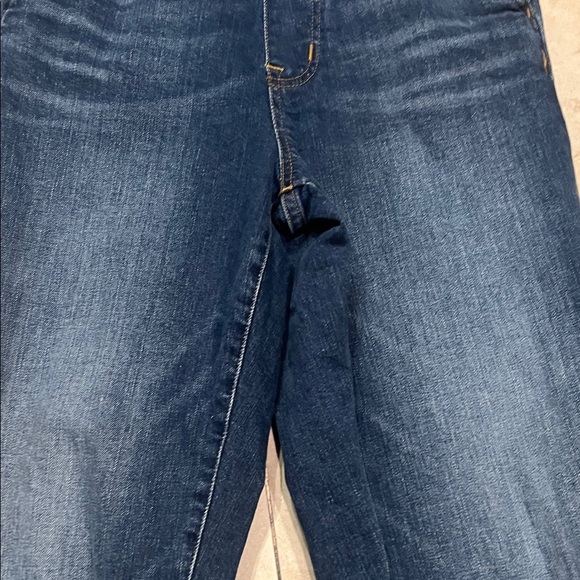 Indigo Blue Denim Jean Overalls Jumpsuit Size XS - Picture 7 of 12